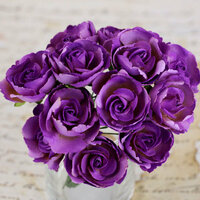 Prima - Soprano Collection - Flower Embellishments - Purple