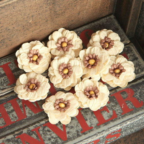 Prima - Fabric Flower Embellishments - Donna