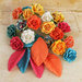Prima - Perles Collection - Flower and Leaves Embellishments - Zephyr