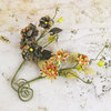 Prima - Bosque Collection - Flower Embellishments - Tea-Thyme