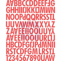 Prima - Lyric Collection - Canvas Alphabet Stickers - Uppercase