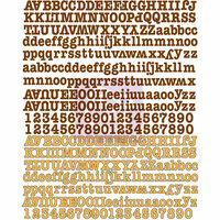 Prima - Lady Bird Collection - Canvas Alphabet Stickers