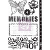 Prima - Engraver Collection - Cling Mounted Rubber Stamps