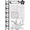 Prima - Hello Pastel Collection - Cling Mounted Rubber Stamps