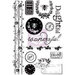 Prima - Lyric Collection - Cling Mounted Rubber Stamps