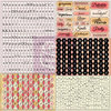 Prima - Lyric Collection - Cardstock Stickers - Tiny Alphabets