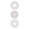 Prima - Say It In Crystals Collection - Self Adhesive Jewel Art - Bling - Circles - Iridescent