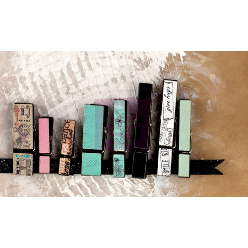 Prima - Lifetime Collection - Canvas Covered Wood Clips