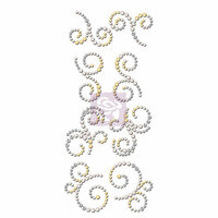 Prima - Say it In Crystals Collection - Bling - Mini Swirls - Divine