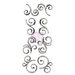 Prima - Say it In Crystals Collection - Bling - Mini Swirls - Engraver