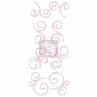 Prima - Say it In Crystals Collection - Bling - Mini Swirls - Hello Pastel