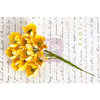 Prima - Divine Collection - Flower Embellishments - Yellow