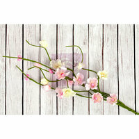 Prima - Fairy Rhymes Collection - Flower Embellishments - Solid Flower Vine - Light Pink