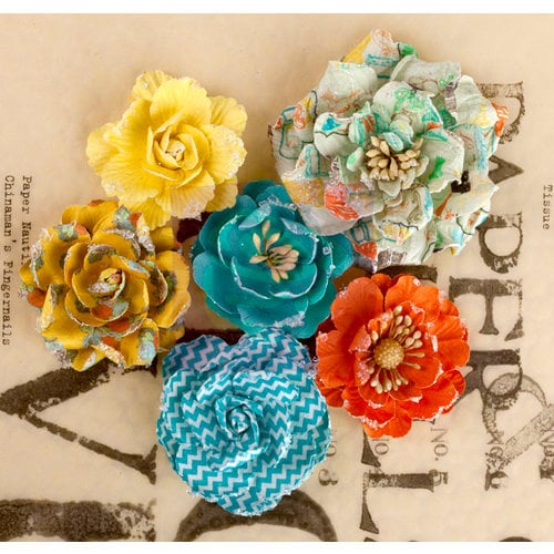Prima - Lady Bird Collection - Flower Embellishments - Roses