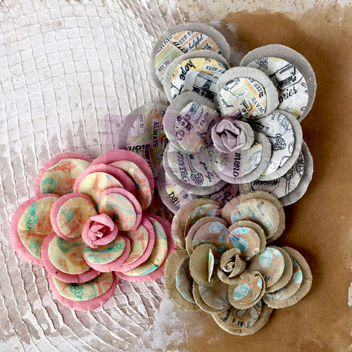 Prima - Lifetime Collection - Flower Embellishments - Large Flowers