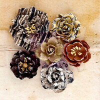 Prima - Engraver Collection - Flower Embellishments - Roses