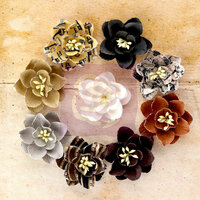 Prima - Engraver Collection - Flower Embellishments - Daisies