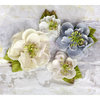 Prima - Tatiana Collection - Flower Embellishments - Icicle