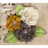 Prima - Paquita Collection - Flower Embellishments - Woodland