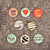 Prima - School Memories Collection - Flair Buttons