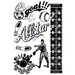 Prima - Allstar Collection - Cling Mounted Rubber Stamps