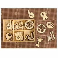 Prima - Allstar Collection - Wood Icons in a Box