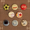 Prima - Allstar Collection - Flair Buttons