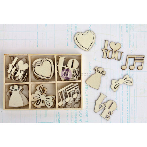 Prima - Anna Marie Collection - Wood Icons in a Box
