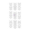 Prima - Say it in Crystals Collection - Self Adhesive Jewel Art - Bling - Arrows - 2 - Clear