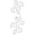 Prima - Say it in Crystals Collection - Self Adhesive Jewel Art - Pearls - Swirl - 2 - White