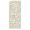 Prima - Alphabet Stickers - Wood Veneer - 3