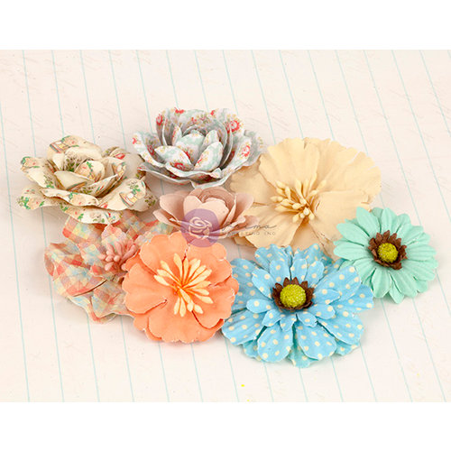 Prima - Delight Collection - Flower Embellishments - Three