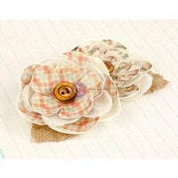 Prima - Anna Marie Collection - Flower Embellishments - Seven