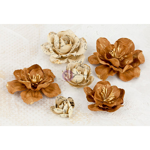 Prima - Bellas Collection - Flower Embellishments - Four