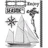 Prima - Seashore Collection - Clear Acrylic Stamp - One
