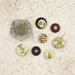 Prima - Time Travelers Memories Collection - Flair Buttons