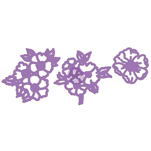 Prima - Metal Dies - Flower Cluster - Set of Three