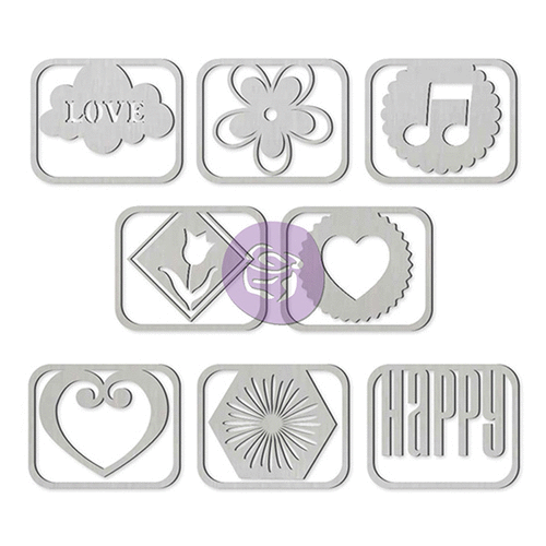 Prima - Free Spirit Collection - Metal Paper Clips