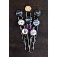 Prima - Cartographer Collection - Paper Clips - Typewriter Keys