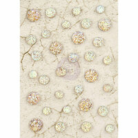 Prima - Time Travelers Memories Collection - Say It In Crystals - Self Adhesive Jewel Art - Bling