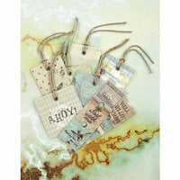 Prima - Seashore Collection - Tag Me - Ticket and Tag Set