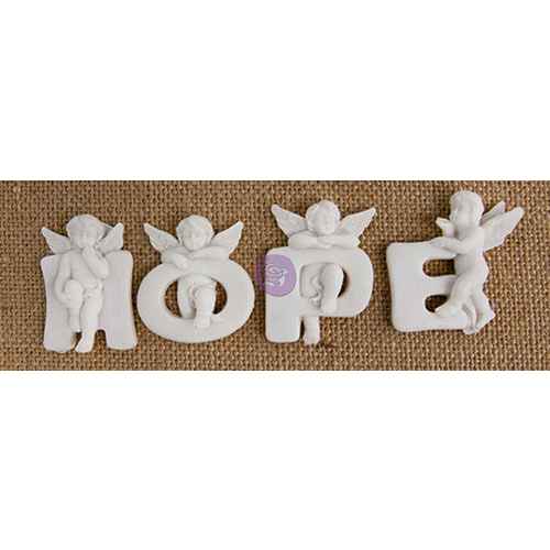 Prima - Resin Collection - Resin Embellishments - Angel - Hope