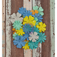 Prima - Free Spirit Collection - Flower Embellishments - Summer of Love
