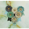Prima - Seashore Collection - Flower Embellishments - Salt Water