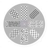 Prima - 13 Inch Mask - Pin Wheel Stencil - Tags