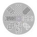 Prima - 13 Inch Mask - Pin Wheel Stencil - Tags