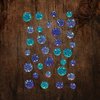 Prima - Say It In Crystals Collection - Self Adhesive Jewels - Aquamarine