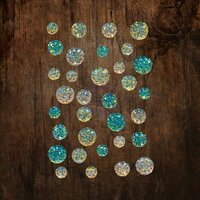 Prima - Say It In Crystals Collection - Self Adhesive Jewels - Oasis