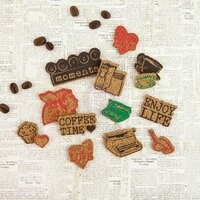 Prima - Coffee Break Collection - Cork Stickers