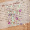 Prima - Cigar Box Secrets Collection - Say It In Crystals - Self Adhesive Jewels